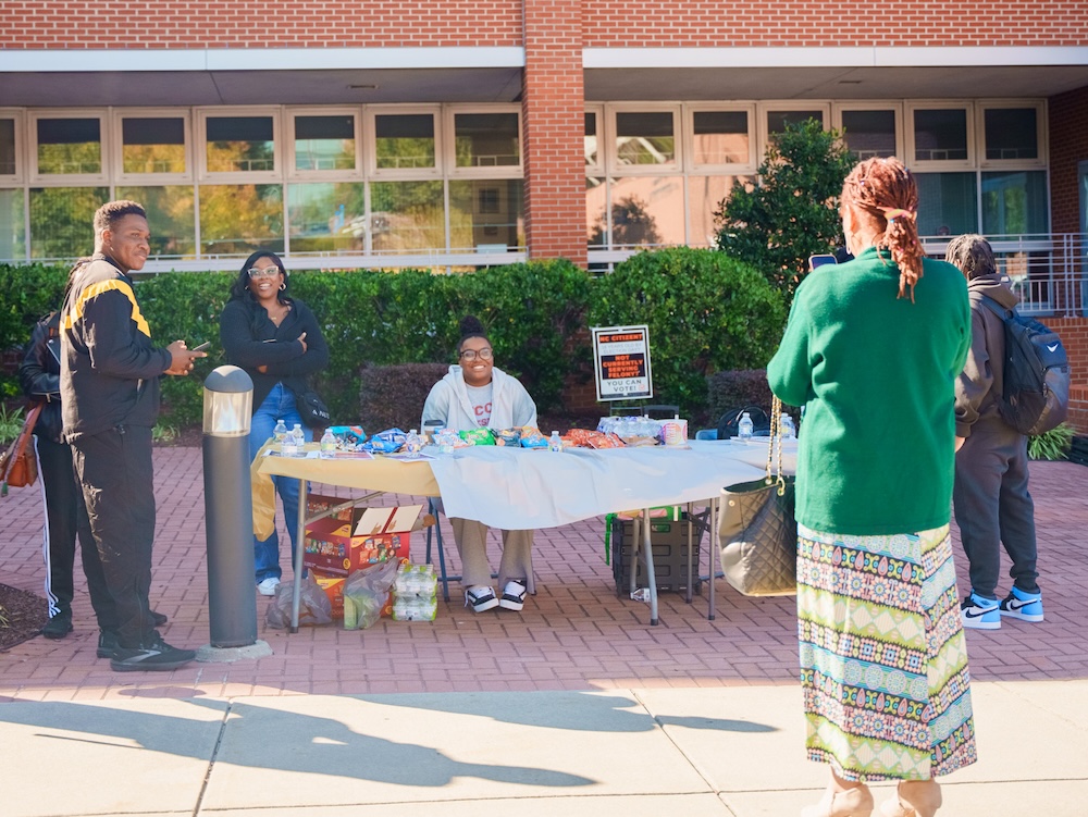 voter registration at NCCU