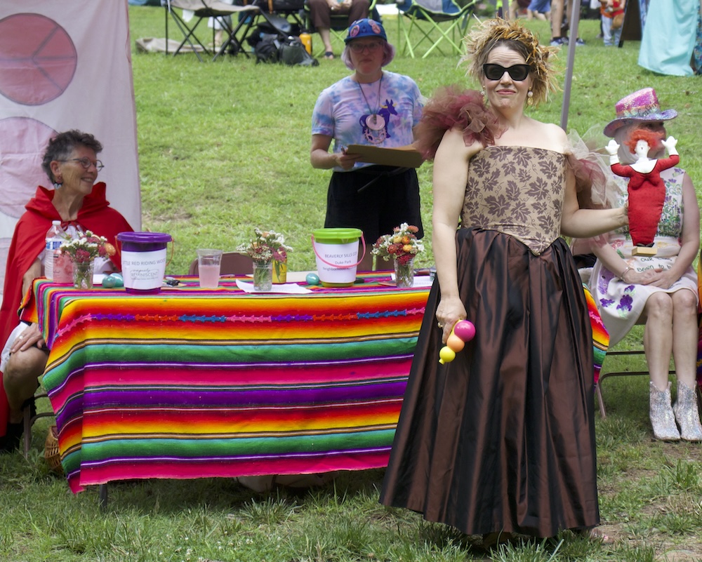 judge at Beaver Queen pageant