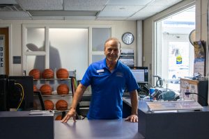 Sal Ruffino, an entrepreneur and actor, now works at Duke's Brodie Gym. 