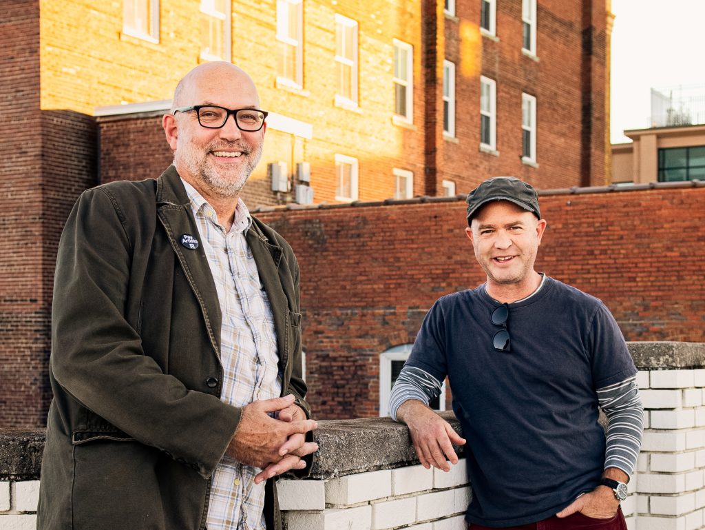 Jim Haverkamp and Alex Maness