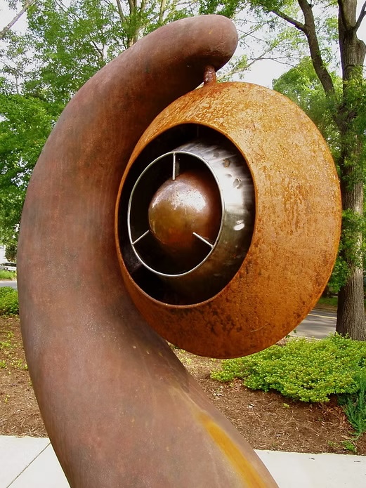 trinity park scupture by Andrew Preiss
